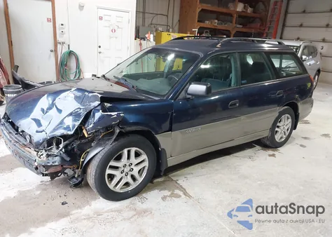 2004 Subaru Outback z USA, uszkodzony, nr VIN 4S3BH675747604020